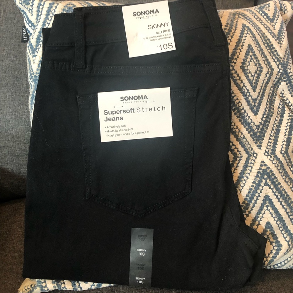 Sonoma Skinny Mid Rise Jeans size 10S